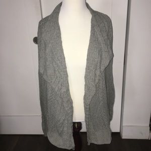 SOLD - Grey see through cardigan